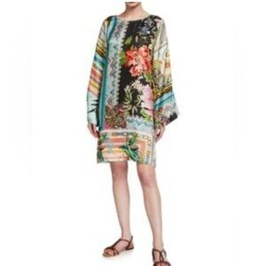 Johnny Was Multicolor Floral Dress